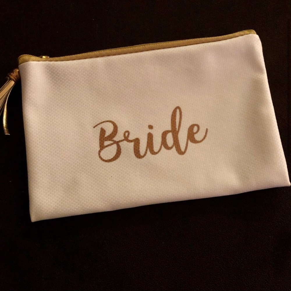 NEW! Bride Cosmetic Zipper Pouch